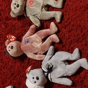 3 Bear Beanie Babies